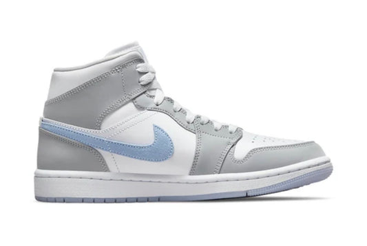 Air Jordan 1 Mid 'Wolf Grey Aluminum'