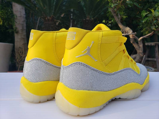 Air Jordan 11 "Yellow & Gray"