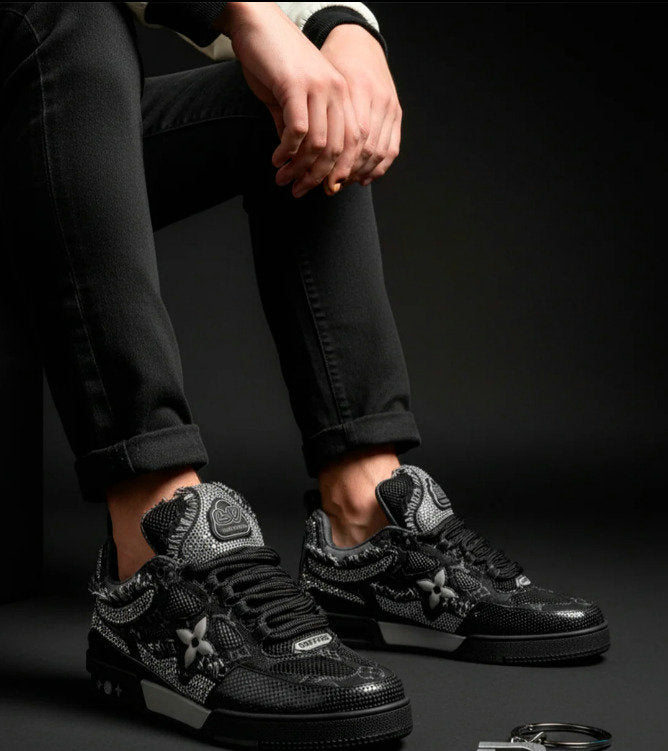 LV Skate Crystal Haute Qualité