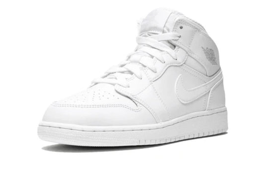 Air Jordan 1 Retro Mid 'Triple White'