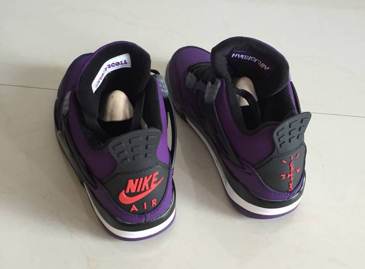 Air Jordan 4 ‘retro Travis Scott Purple’