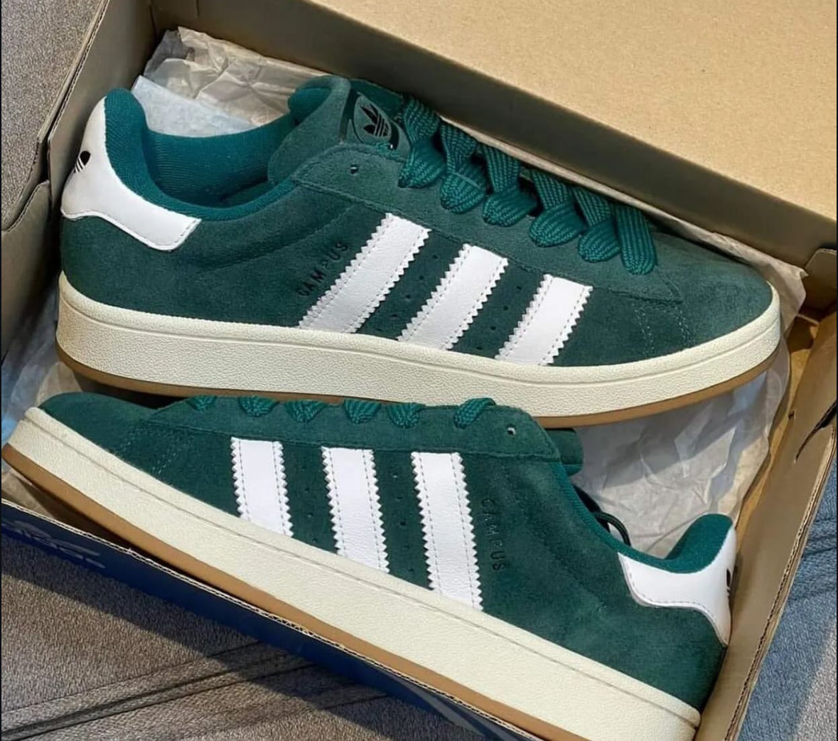 Adidas Originals Campus 00s 'Green&White’