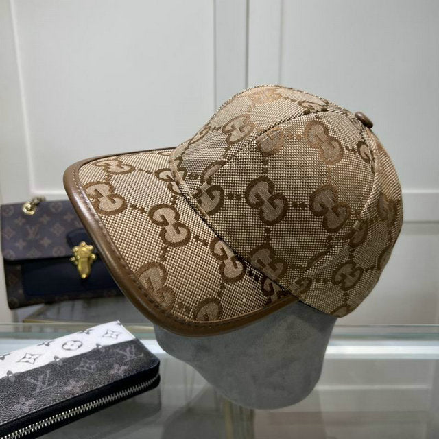 Casquette GG Brown