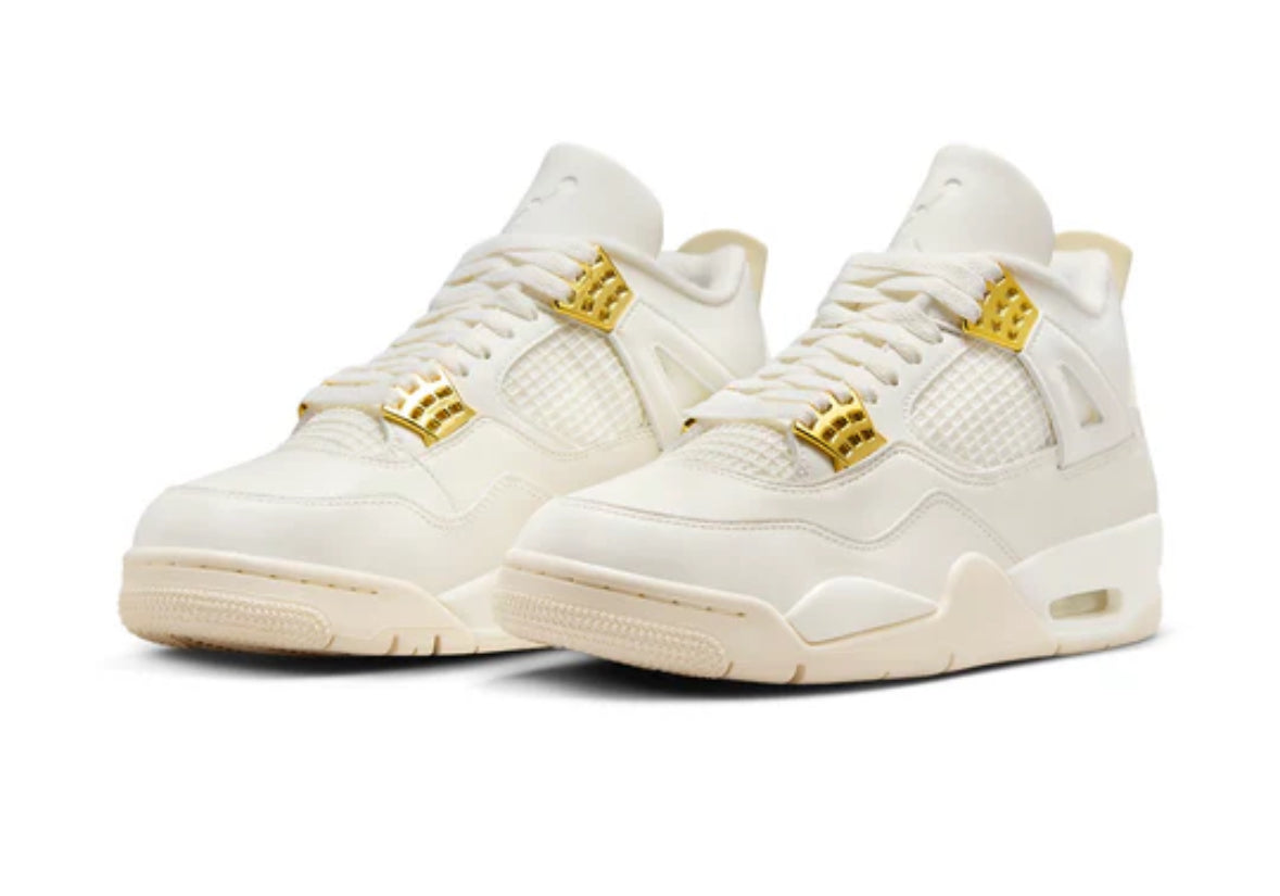 Air Jordan 4 Retro 'Metallic Gold'