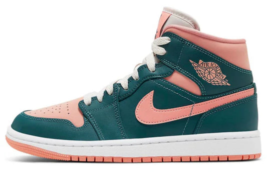 Air Jordan 1 Mid 'Dark Teal Green'