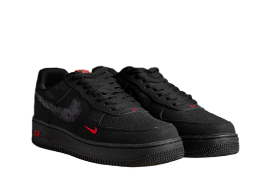 Air Force One '07 LV8 'Reflective Swoosh - Black Crimson'
