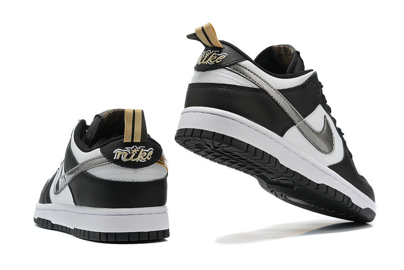 Dunk Low ´Black White Metallic (Gs)’