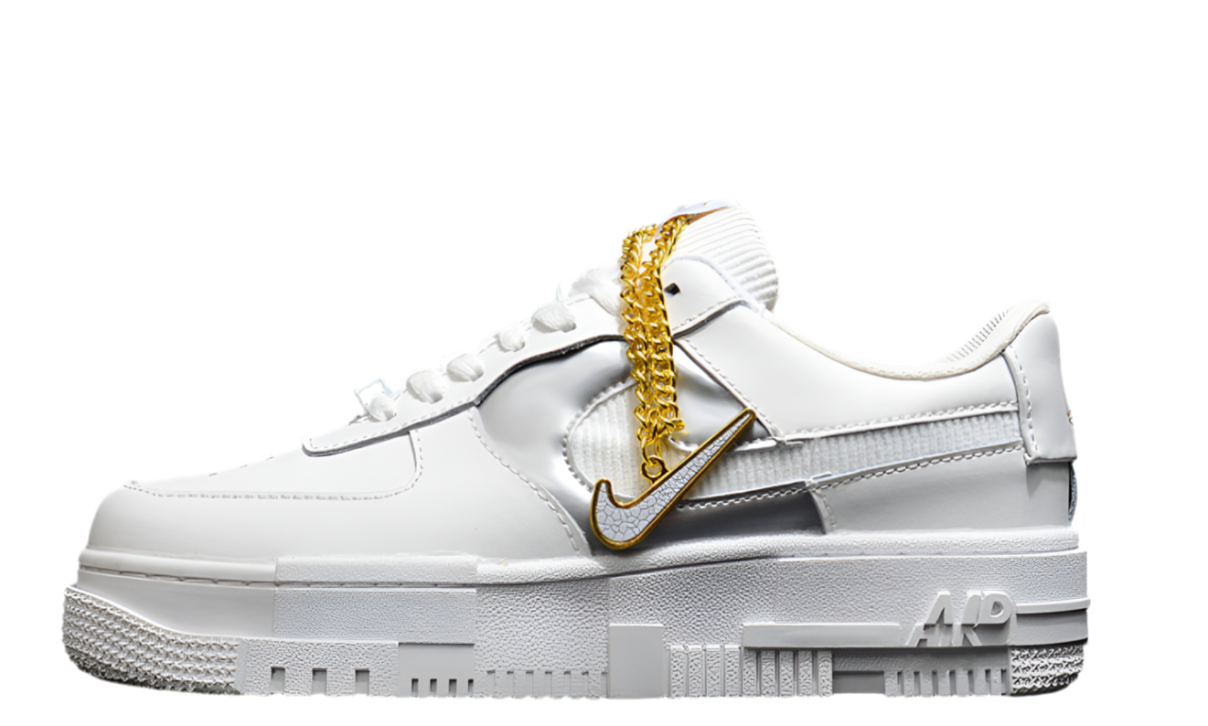 Air Force 1 Low Pixel ‘Grey Gold Chain’ 36/44
