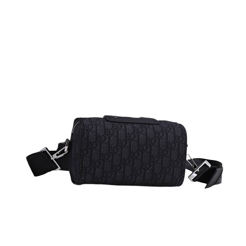 Sacoche Dior Black Oblique Canvas