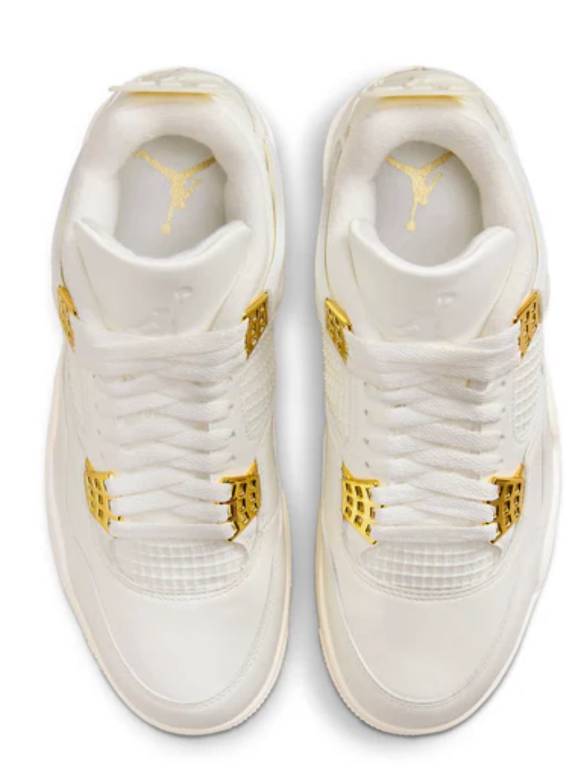 Air Jordan 4 Retro 'Metallic Gold'