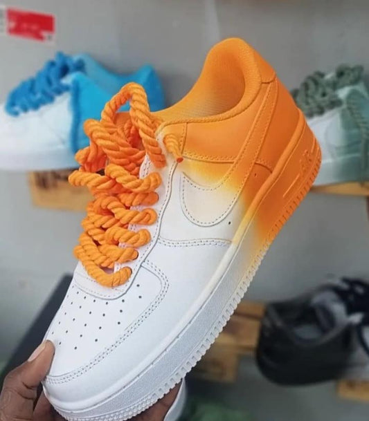Air force 1 ‘Orange Rope Laces’