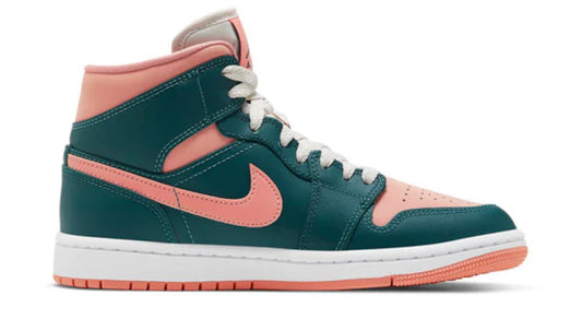 Air Jordan 1 Mid 'Dark Teal Green'