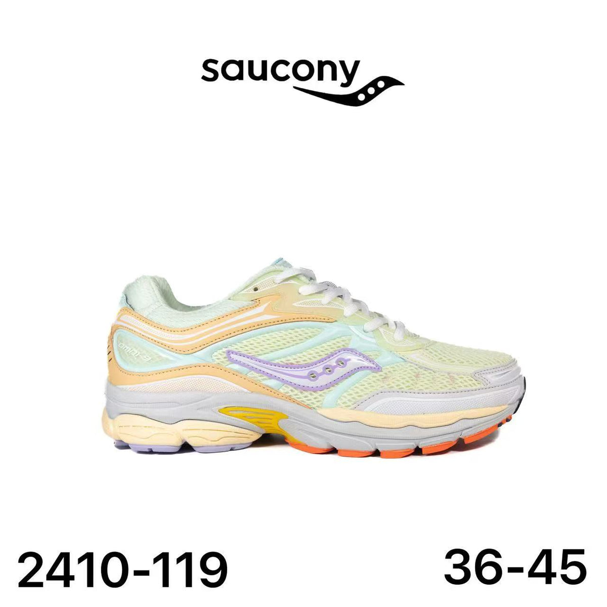 Saucony Omni 9 Lime/Orchid