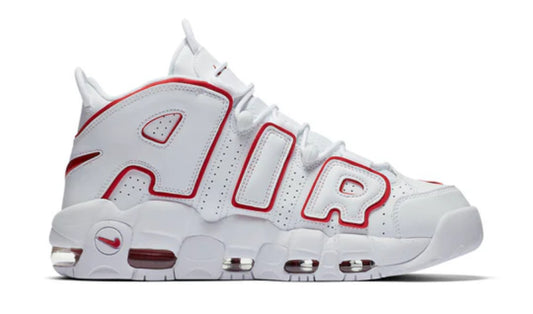 Nike Air More Uptempo 'White Varsity Red'
