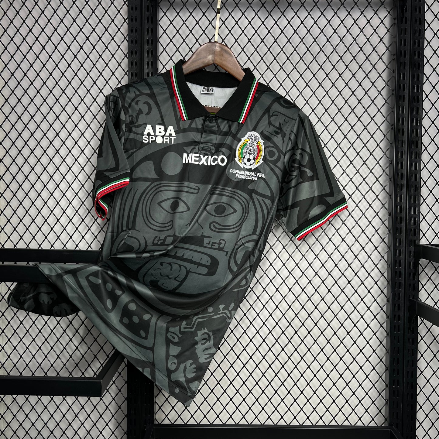 Maillot ‘Camiseta Retro Mexico 1998 - Black’
