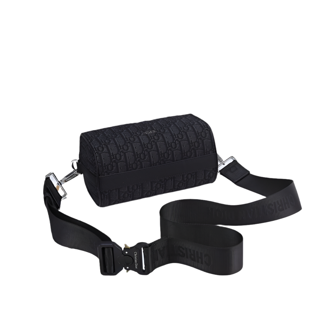 Sacoche Dior Black Oblique Canvas
