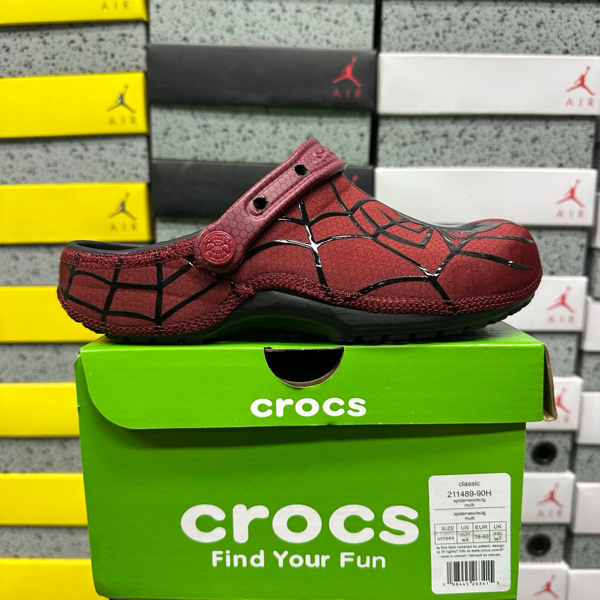 Crocs Spiderman