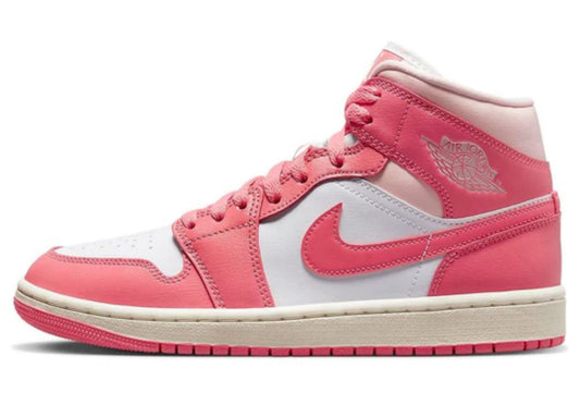 Air Jordan 1 Mid 'Strawberries and Cream'
