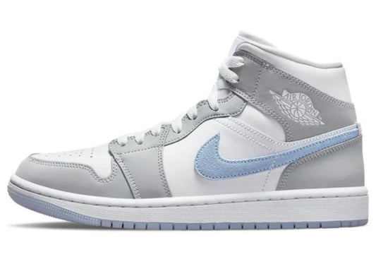 Air Jordan 1 Mid 'Wolf Grey Aluminum'
