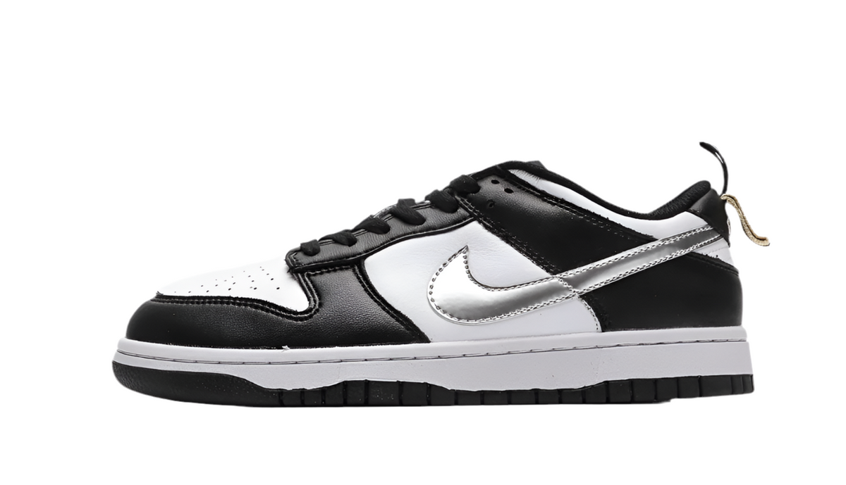 Dunk Low ´Black White Metallic (Gs)’