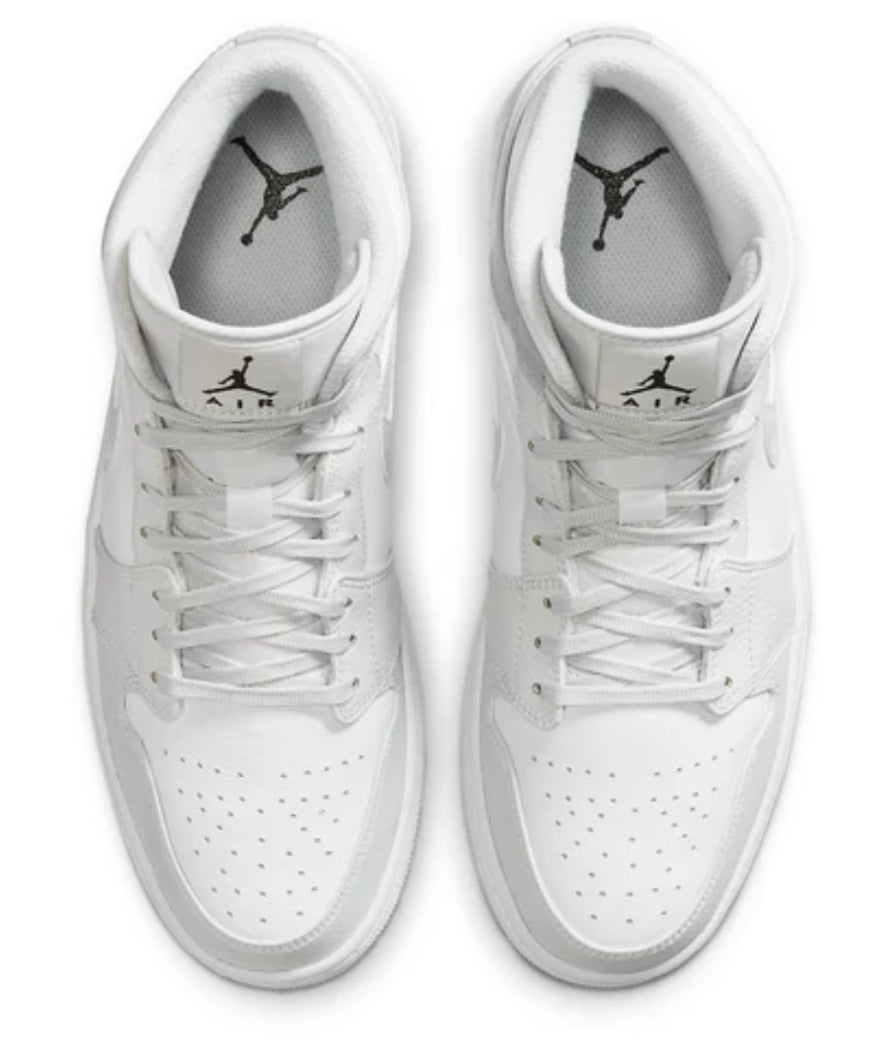 Air Jordan 1 Mid 'Swoosh Logo - Grey Camo'
