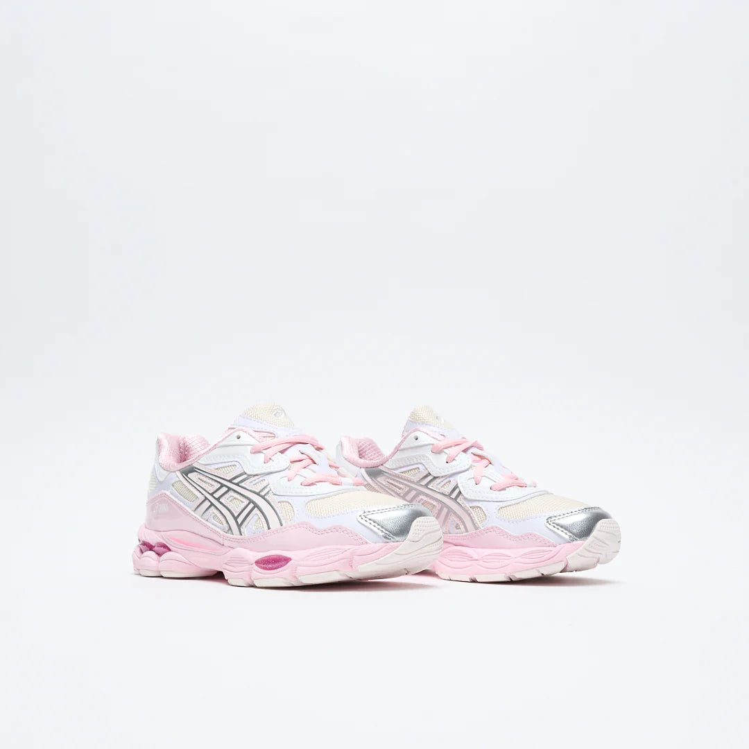 Asics  - Gel-Nyc Kicki (Cream/Pure Silver/Pink)