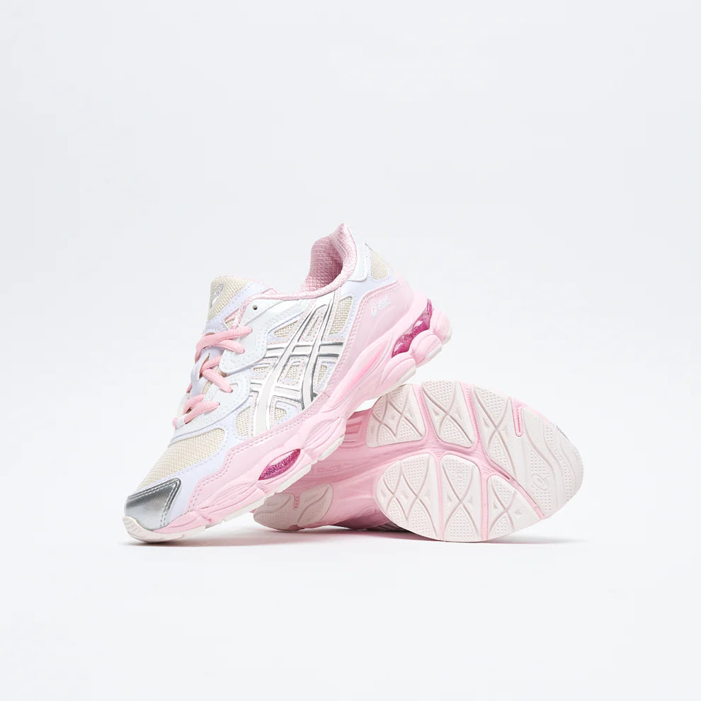 Asics  - Gel-Nyc Kicki (Cream/Pure Silver/Pink)