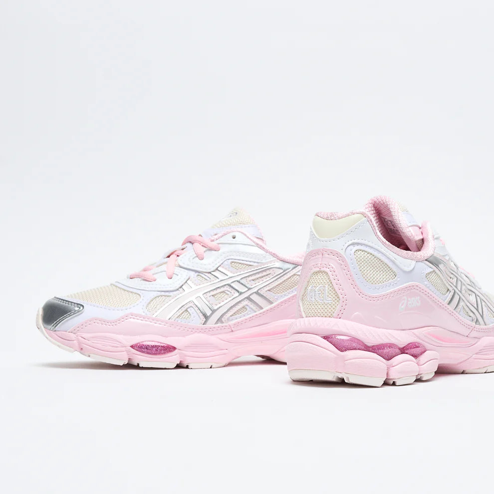 Asics  - Gel-Nyc Kicki (Cream/Pure Silver/Pink)