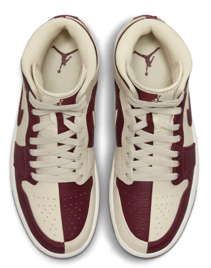 Air Jordan 1 Mid SE 'Split - Beach Cherrywood'