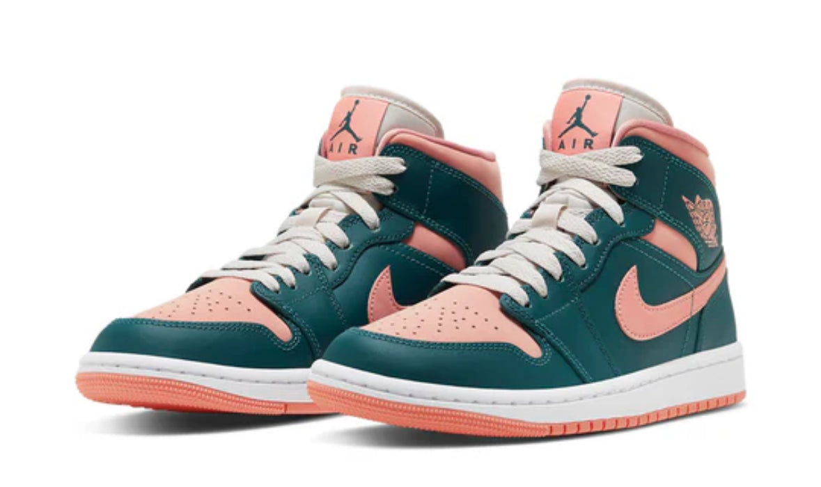 Air Jordan 1 Mid 'Dark Teal Green'