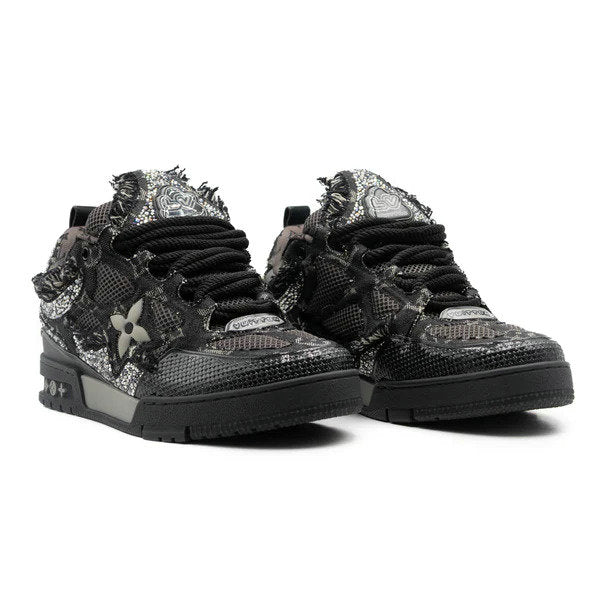 LV Skate Crystal Haute Qualité