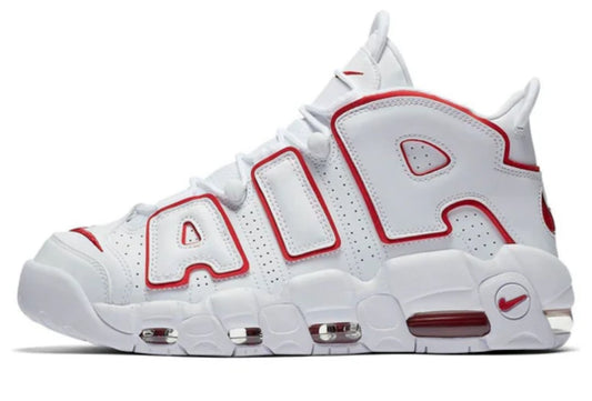 Nike Air More Uptempo 'White Varsity Red'