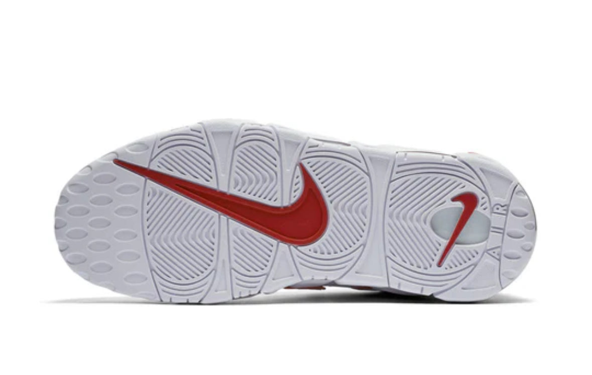 Nike Air More Uptempo 'White Varsity Red'