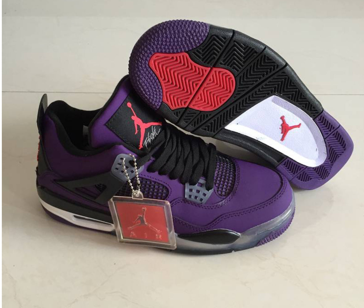 Air Jordan 4 ‘retro Travis Scott Purple’