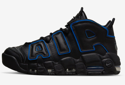 Nike Air More Uptempo 'Black Game Royal'