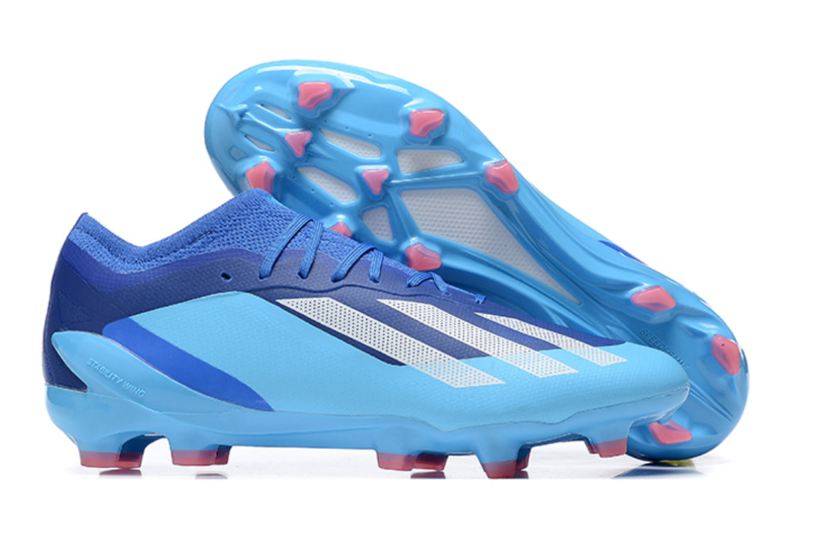 Crampon ‘Adidas X Crazyfast FG Bright Royal-Ftwr White Solar Red’