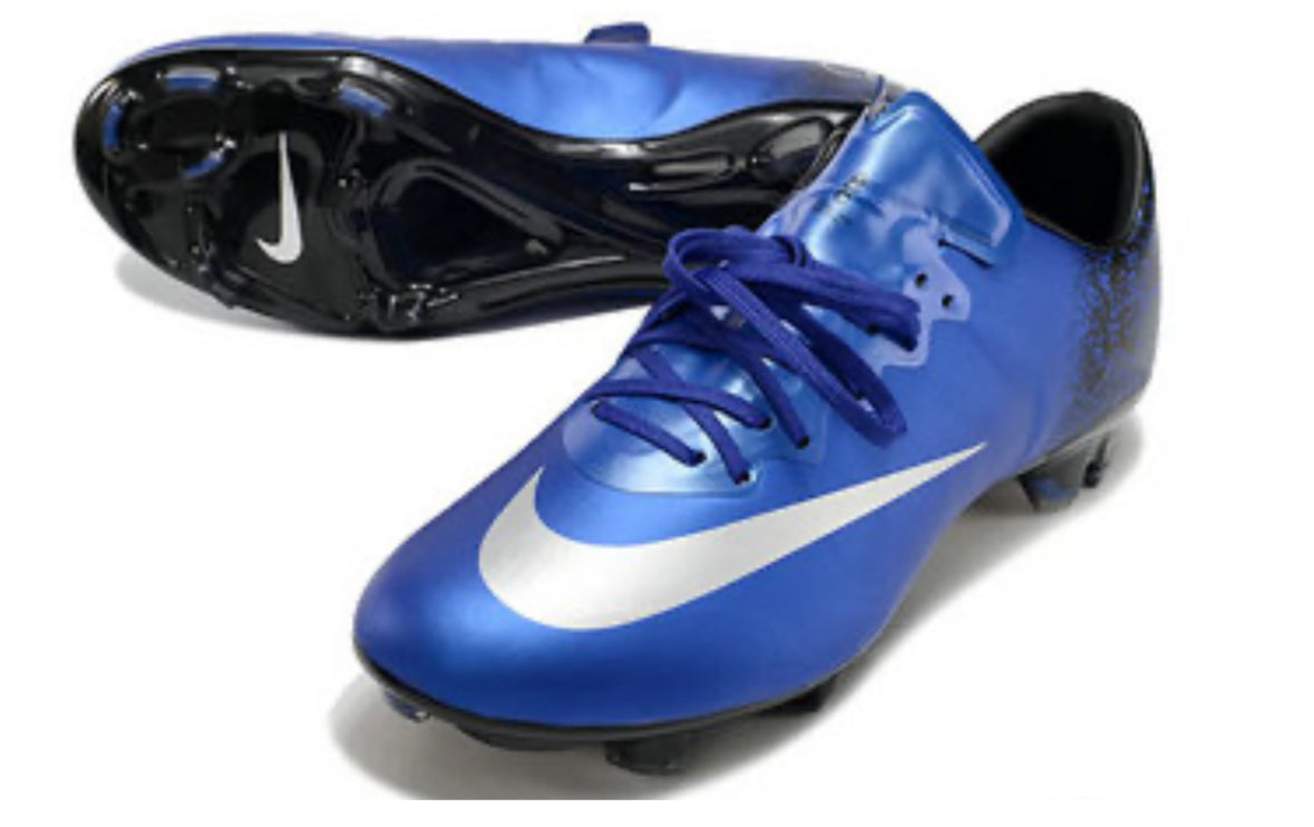 Crampon ‘Mercurial Vapor 10 CR7 FG Deep Royal Blue'