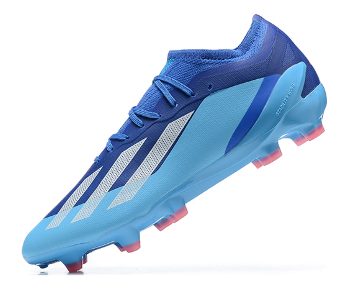 Crampon ‘Adidas X Crazyfast FG Bright Royal-Ftwr White Solar Red’