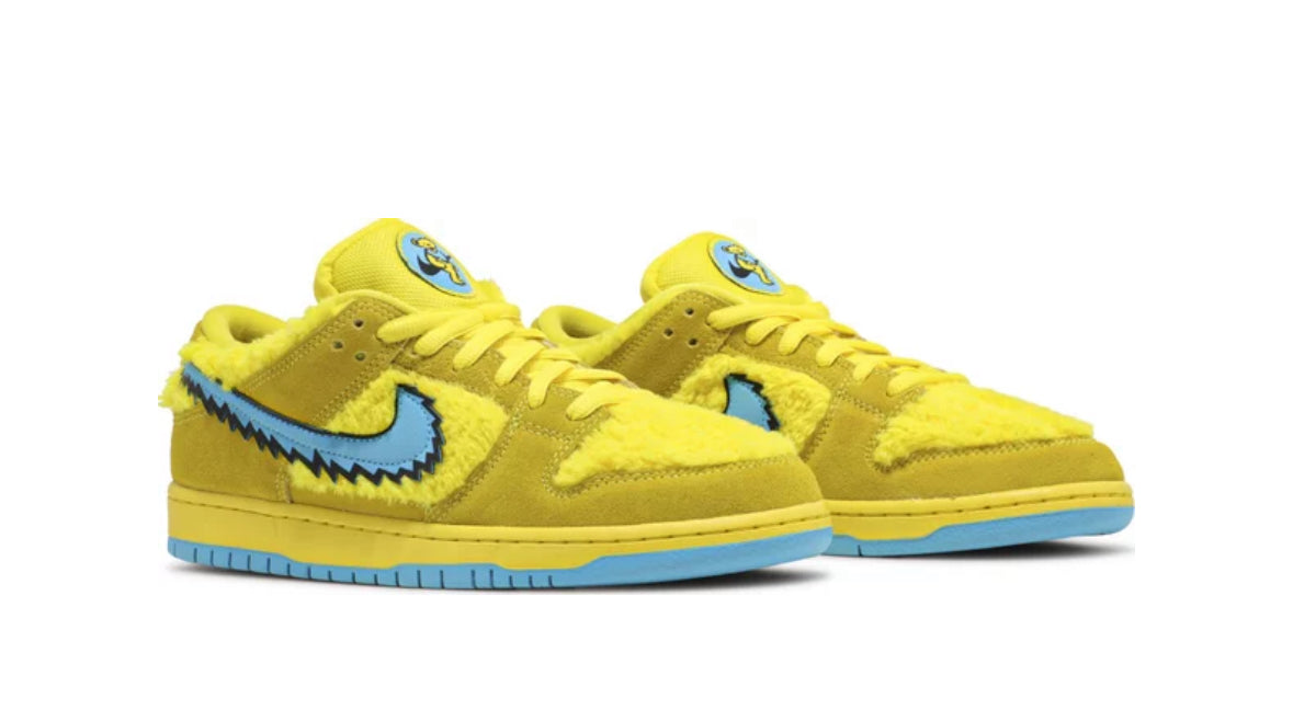 Dunk Low ‘Grateful Dead Bear Yellow’