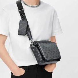 Sacoche LV ‘Trio Messenger Black’
