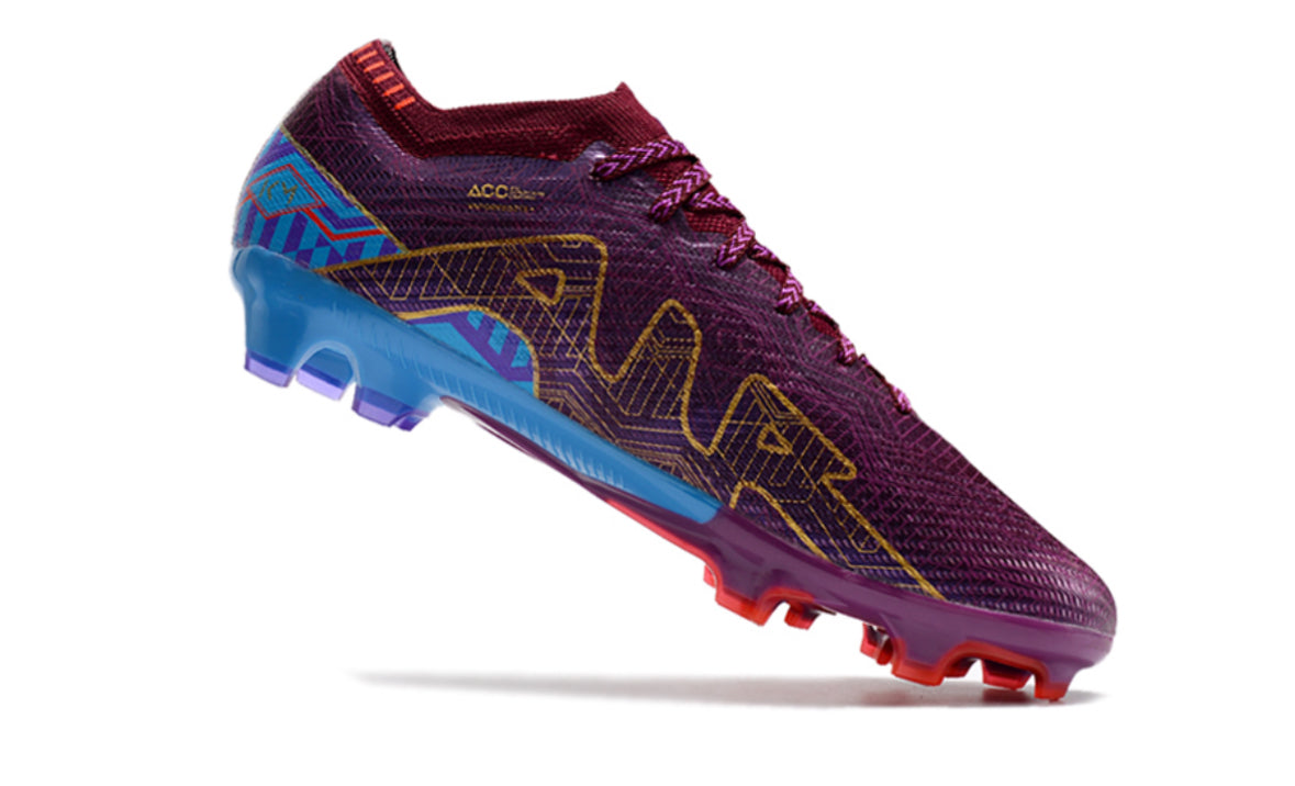 Crampon ‘Zoom Mercurial Vapor 15 Elite FG KM Foncé Betterave Mtlc Vivid Or’