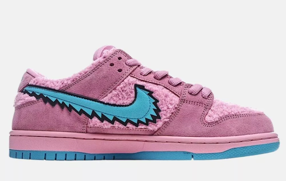 Dunk Low ‘Grateful Dead Bear Pink'