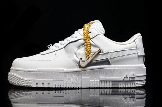 Air Force 1 Low Pixel ‘Grey Gold Chain’ 36/44