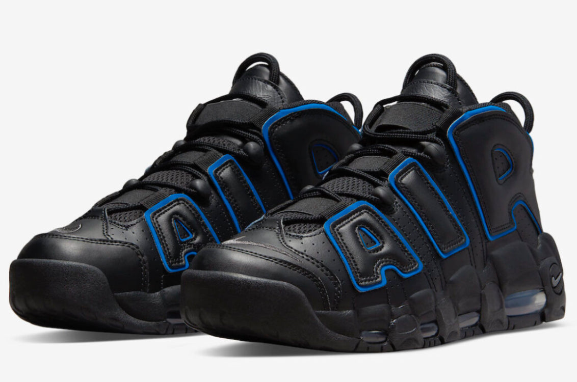 Nike Air More Uptempo 'Black Game Royal'