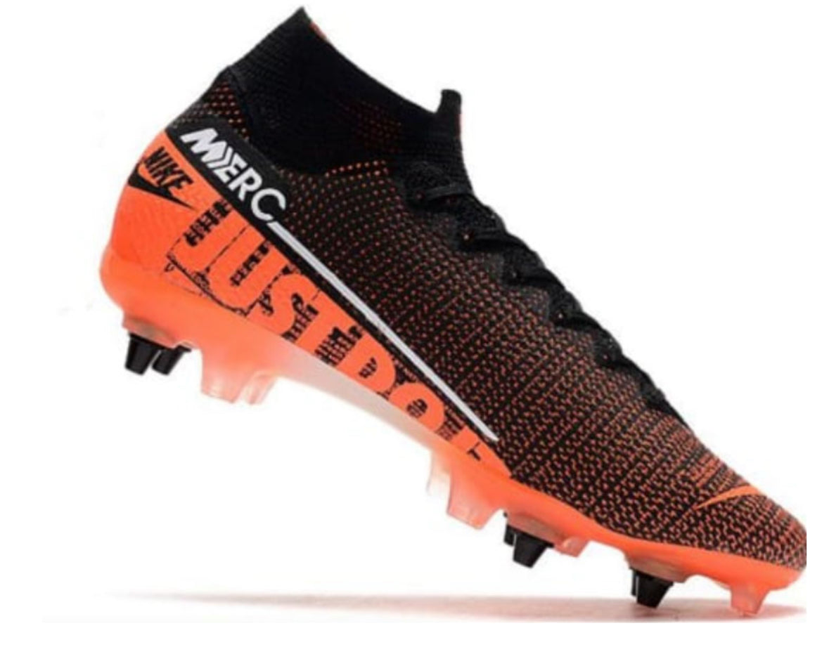 Crampon ‘Mercurial Superfly 7 Elite SG-Pro AC Noir Orange Blanc’