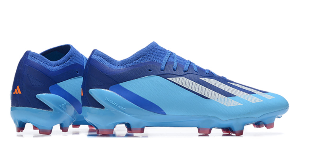 Crampon ‘Adidas X Crazyfast FG Bright Royal-Ftwr White Solar Red’