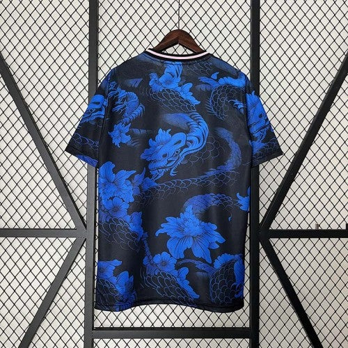 Maillot ‘Japon Dragon Blue/Rose’