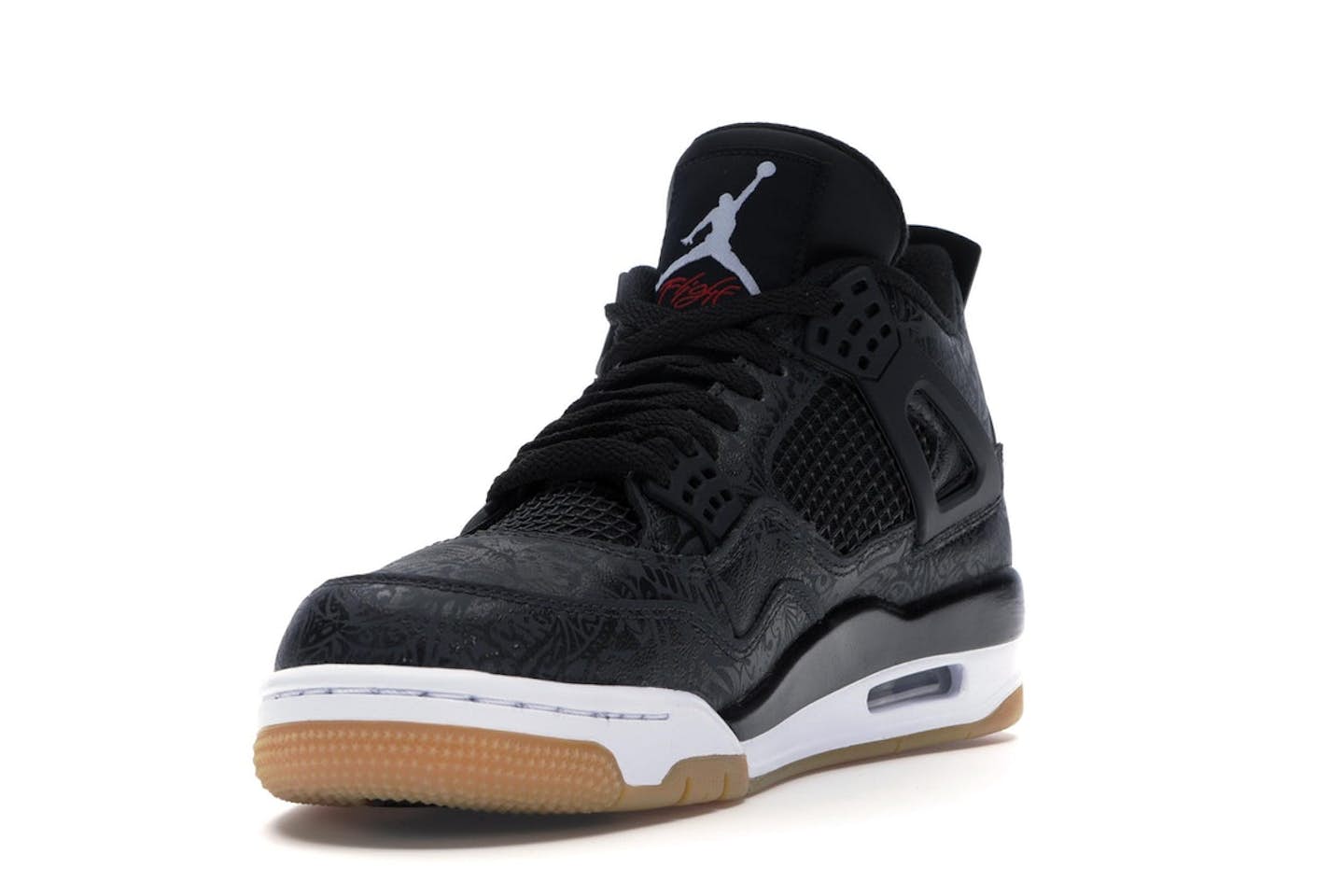 Air Jordan 4 ‘rétro Laser noir/gomme’