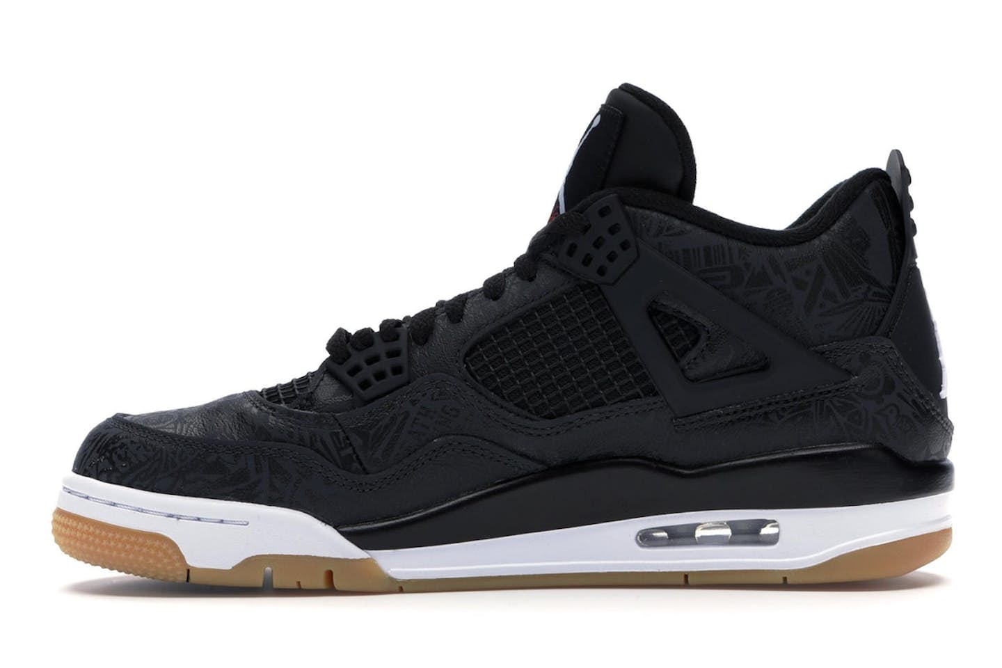 Air Jordan 4 ‘rétro Laser noir/gomme’