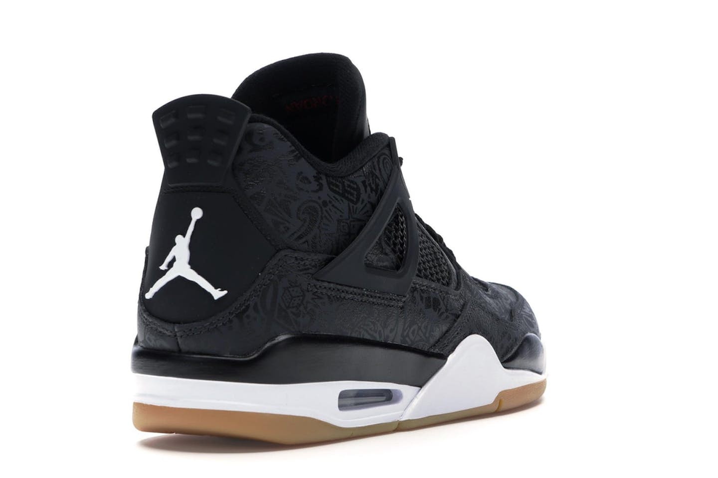 Air Jordan 4 ‘rétro Laser noir/gomme’